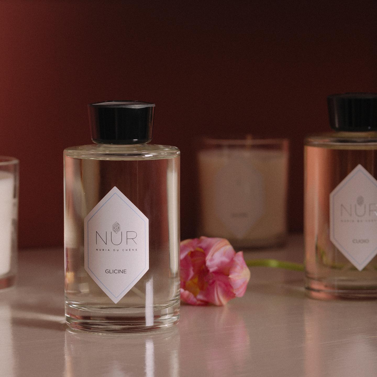 "Nur " le parfum crée en 2023 par Nuria Du Chêne du Vère.